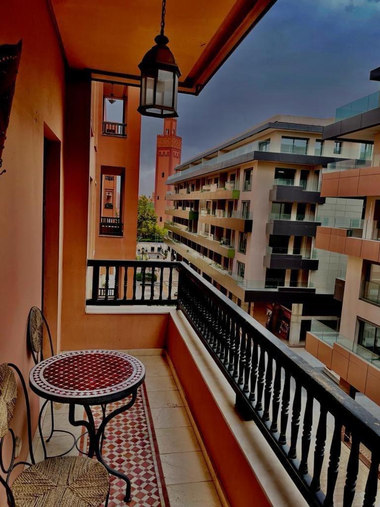 Appartement Haut Standing Gueliz Plaza Marrakesch Exterior foto