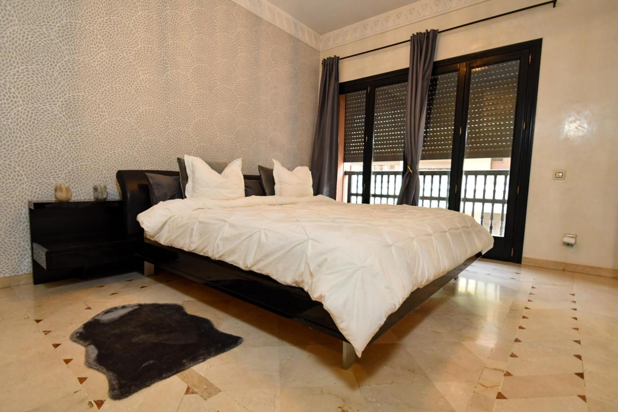 Appartement Haut Standing Gueliz Plaza Marrakesch Exterior foto