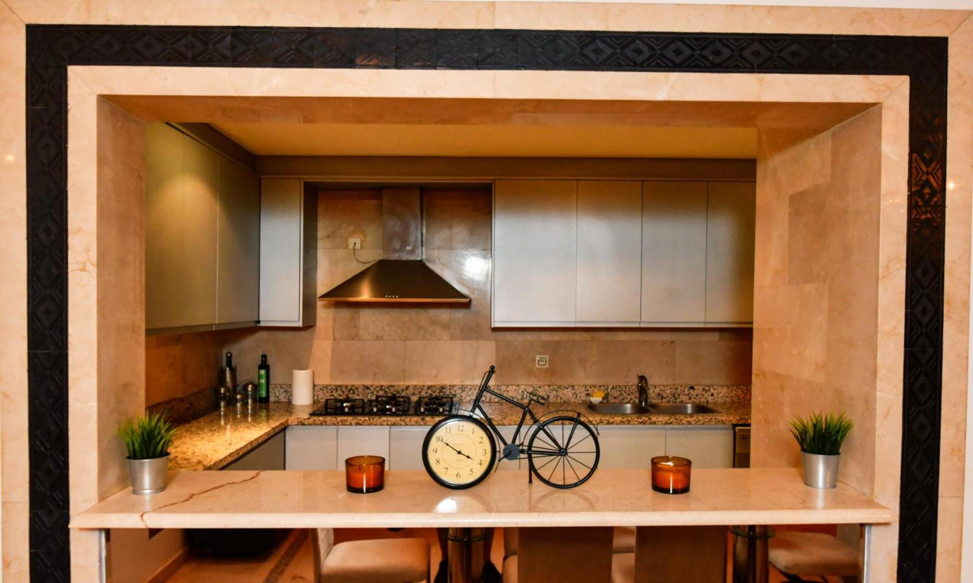 Appartement Haut Standing Gueliz Plaza Marrakesch Exterior foto